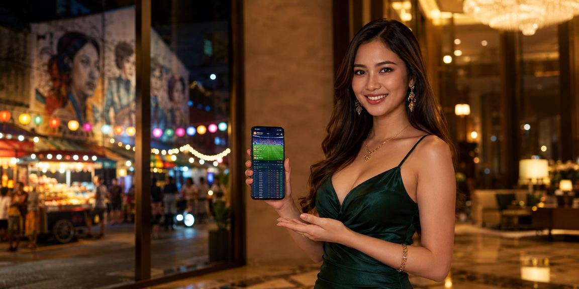 Pengguna Malaysia dari Penang menggunakan platform pertaruhan dalam talian 5060